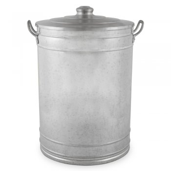 Balde Grande com alças com tampa