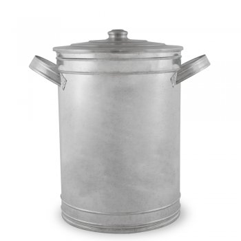 Balde Grande com alças e com tampa